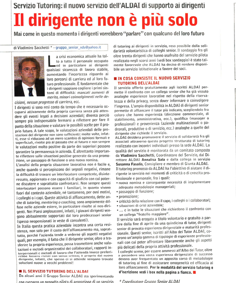 ex dirigenti coach